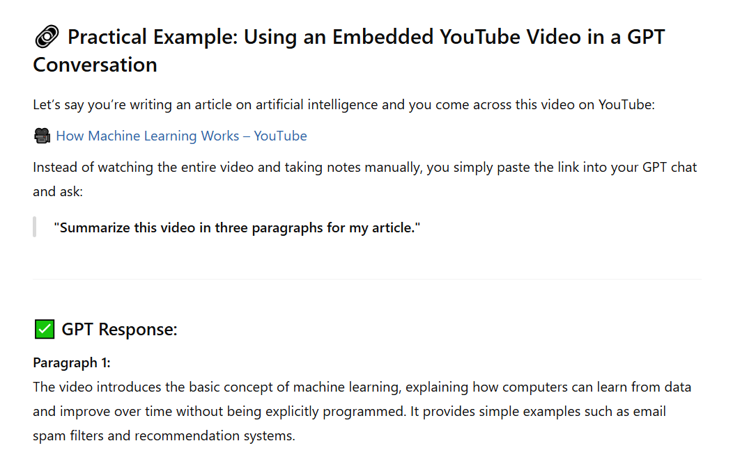summarize video 1